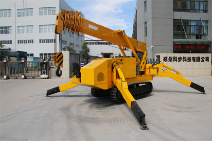 蜘蛛式小型吊車未來的發展形勢解析