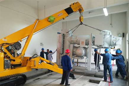 科步科技全新一代伸縮臂履帶起重機