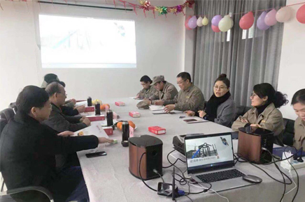 鄭州市老科協領導一行蒞臨科步科技指導工作