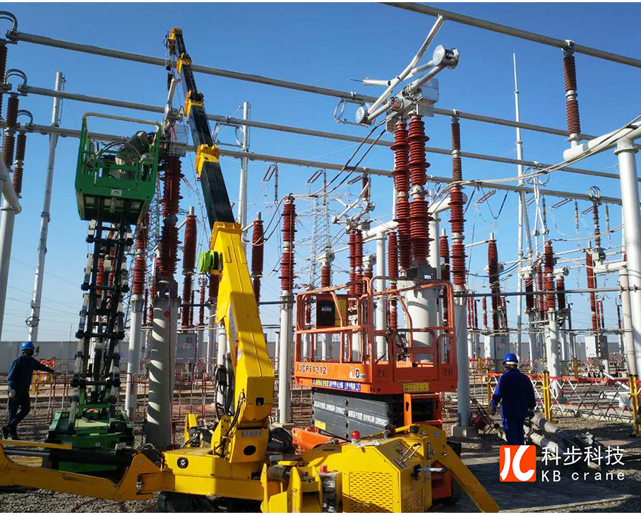 科步“蜘蛛俠”遠赴新疆，助力國網變電站檢修
