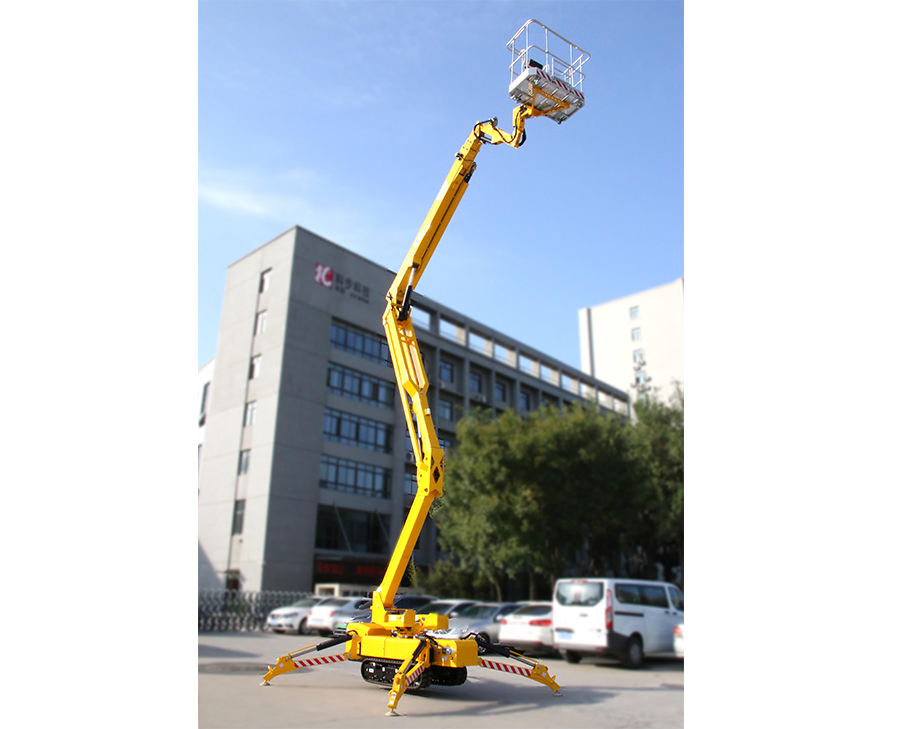 科步蜘蛛高空車，再創新高度 ！