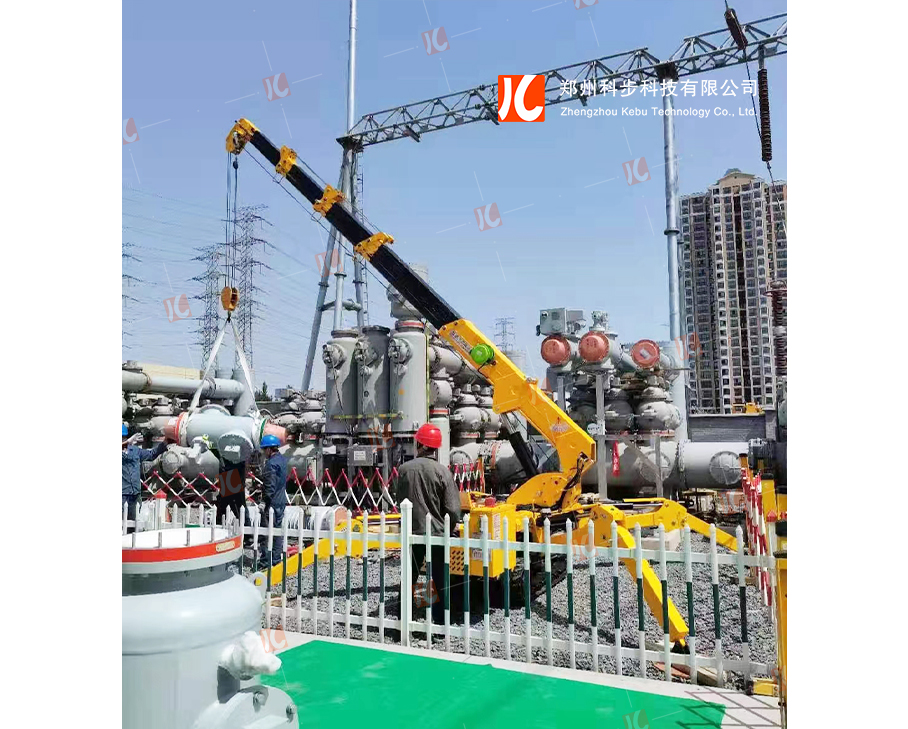 中牟才俊變電站施工