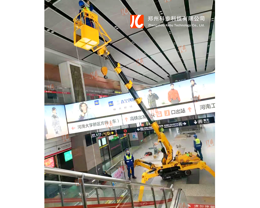 鄭州地鐵內(nèi)施工