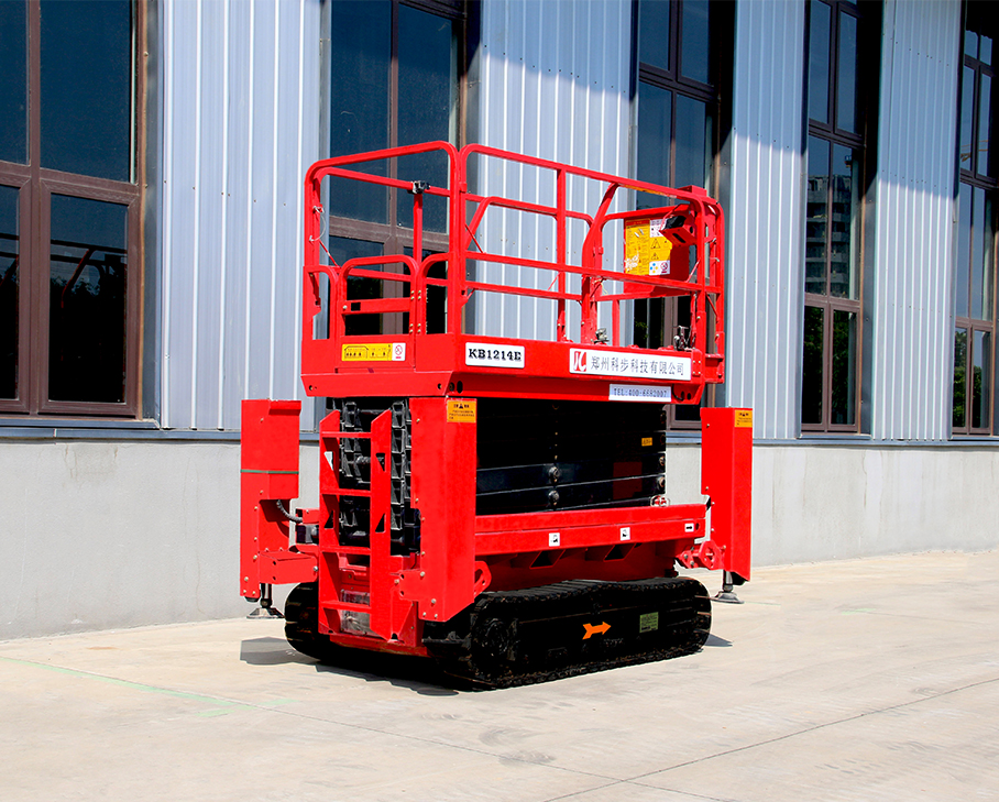 上！新！啦！|科步新品：KB1214E移動剪叉式升降工作平臺