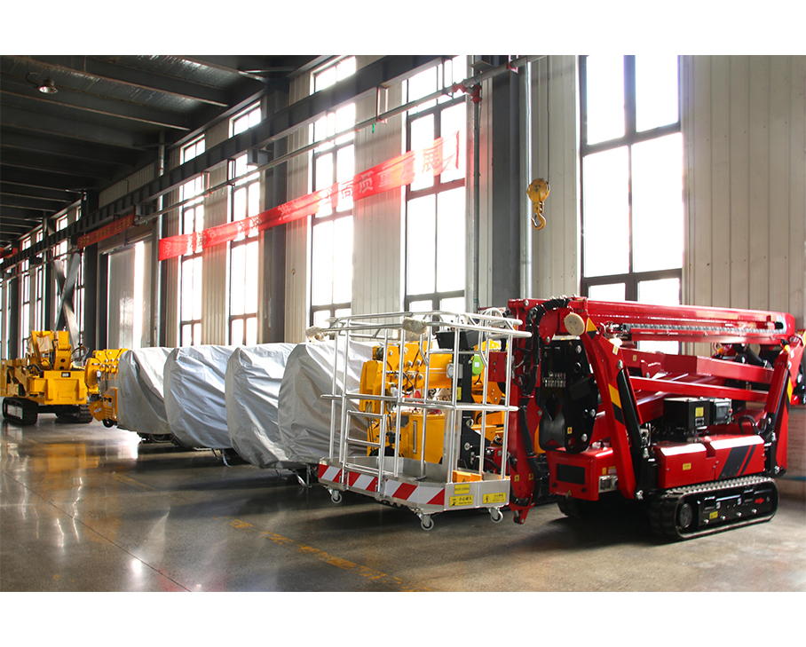 鄭州科步-蜘蛛吊車一路領航