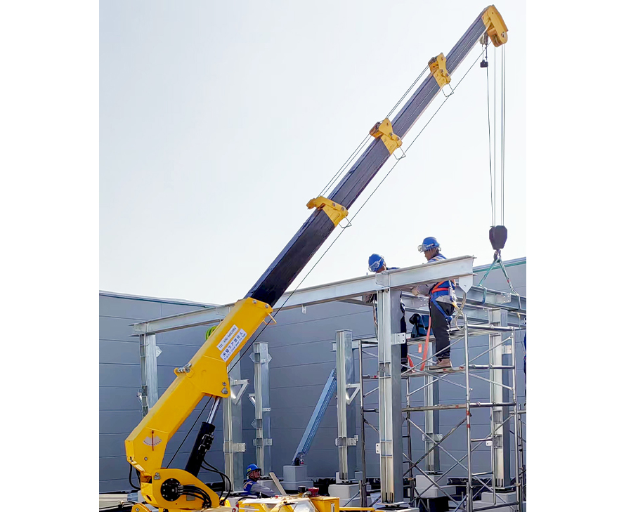 項目一線丨科步蜘蛛吊樓頂顯神威