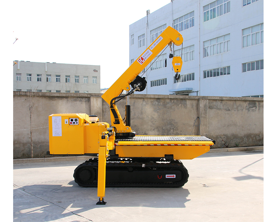 全地形搬運車橡膠履帶調整