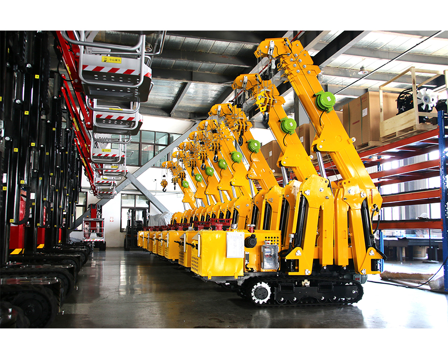 科步蜘蛛吊車的應用領域