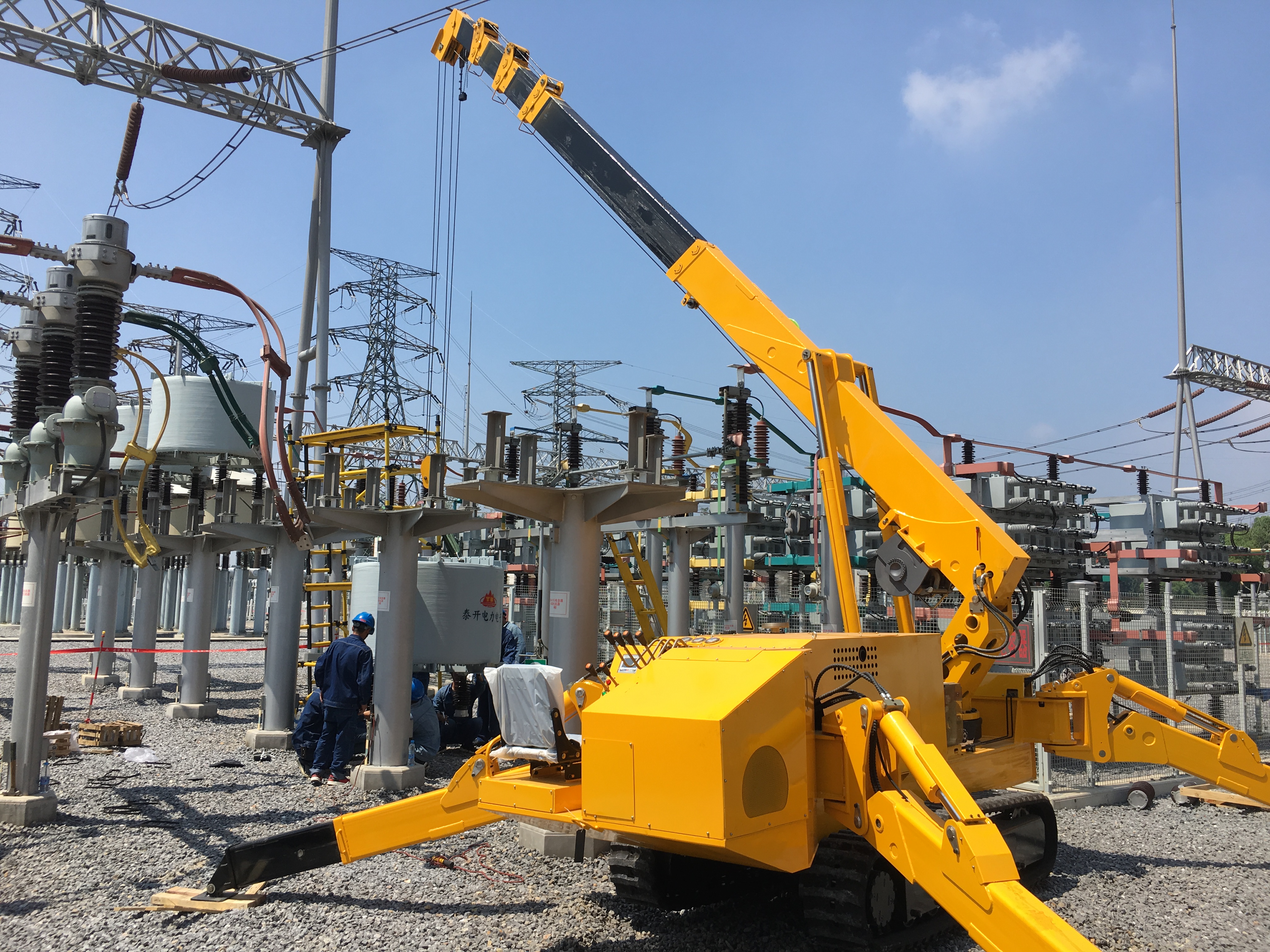 鄭州科步小吊車寧波送變電施工